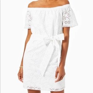 Lilly Pulitzer Shanelle white resort dress